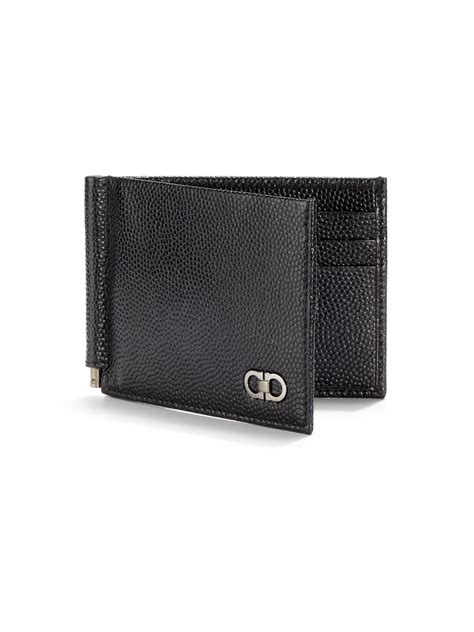 ferragamo wallet men|ferragamo wallet with money clip.